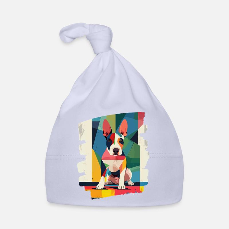 Bullterrier Kampfhund Hunderasse Baby Bio-Mütze