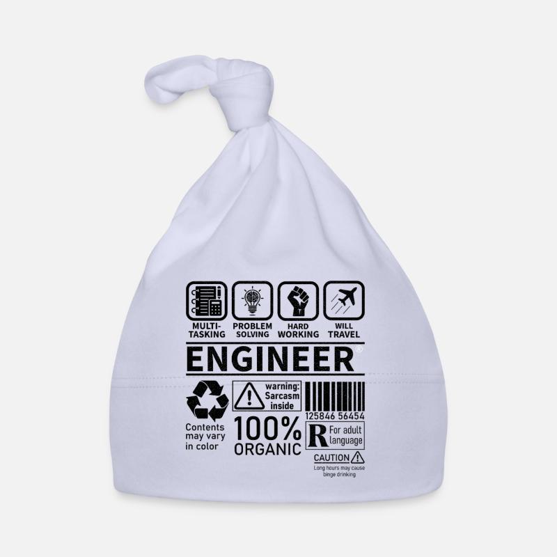 engineer multi tasking problem solving working Baby Bio-Mütze
