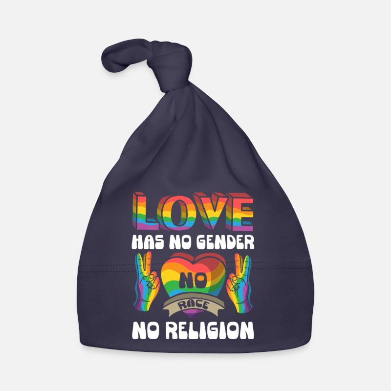 Love, Statement for Love, Equality and Organic Baby Cap