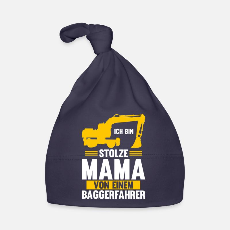Bagger Fahrer Bagger Bauen Geschenk Baby Bio-Mütze