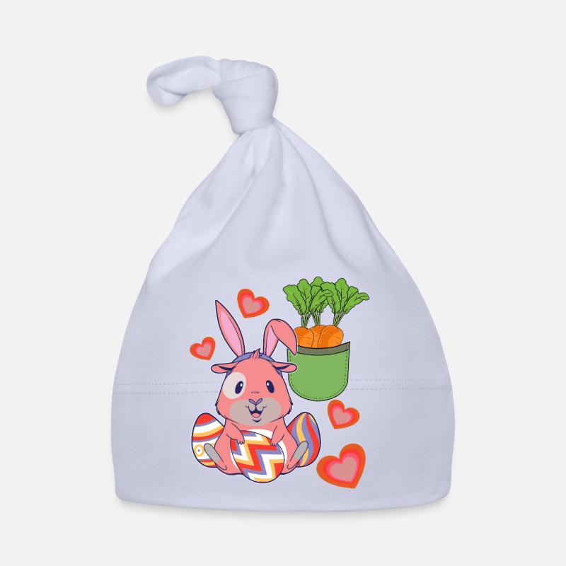 Bunny Bunny Easter Bunny Easter Eggs Eggs Organic Baby Cap