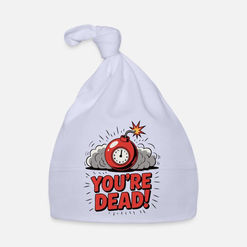 VOUS ÊTES MORT Bonnet bio Bébé