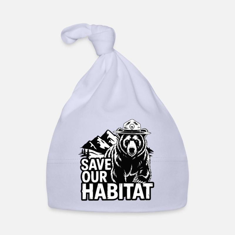 SAVE OUR HABITAT Organic Baby Cap