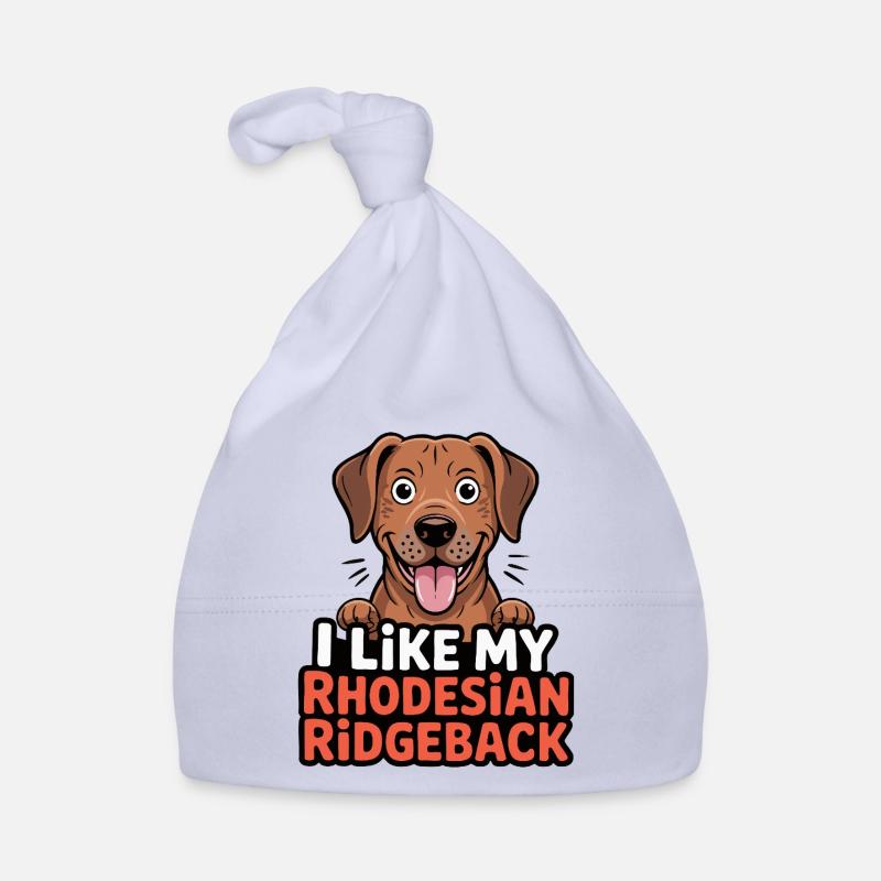 I like my Rhodesian Ridgeback Hundeliebe Organic Baby Cap