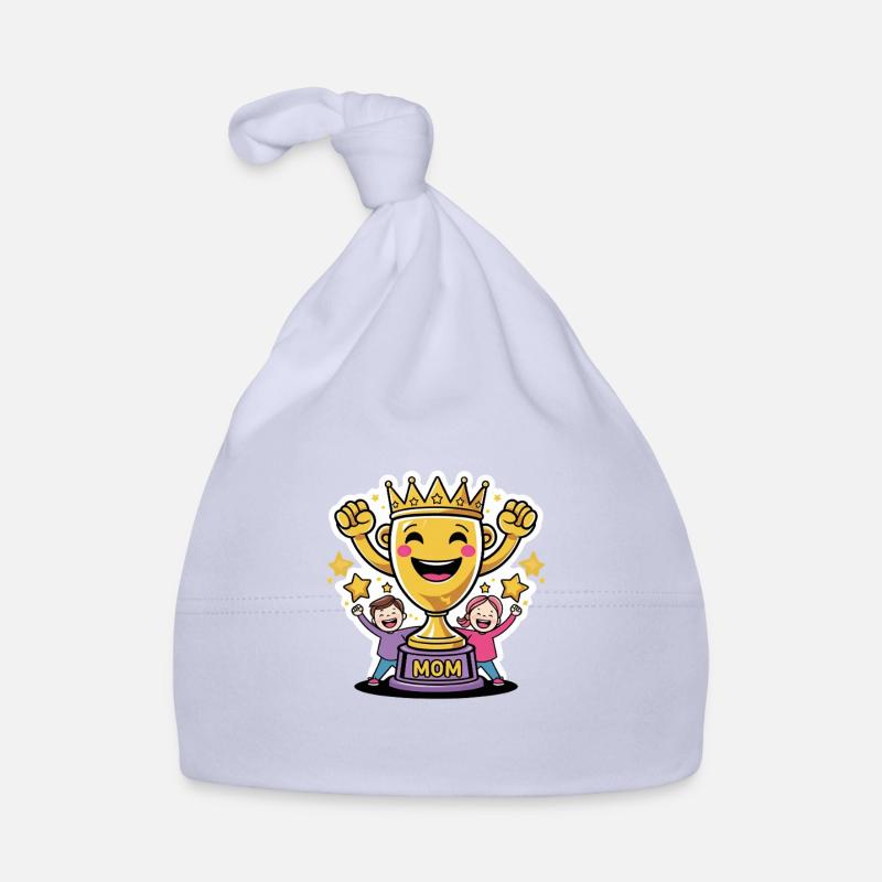 Beste Mama Trophäe – Süßes Muttertagsmotiv Baby Bio-Mütze