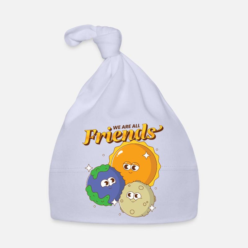 Wir sind alle Freunde Baby Bio-Mütze