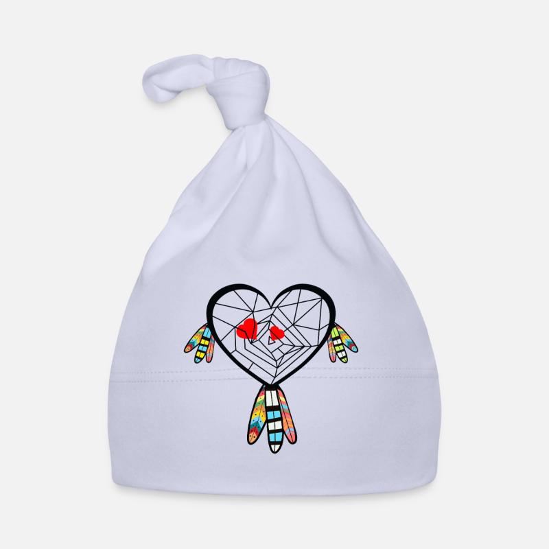 Coeurs Coeurs Saint-Valentin Bonnet bio Bébé