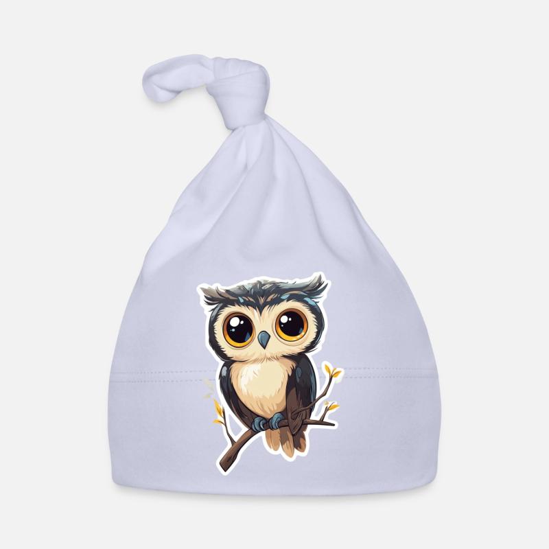 Eule Baby Bio-Mütze