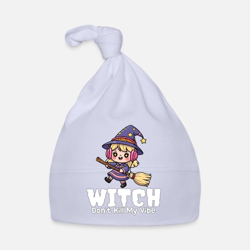 WITCH DON'T RUIN MY VIBE - WITCH HALLOWEEN Organic Baby Cap