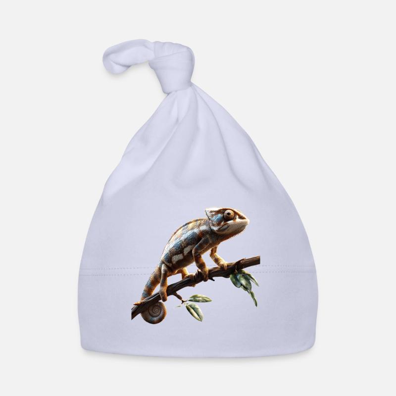 Chameleon Lizard Reptile Chameleon Iguana Lizard Organic Baby Cap