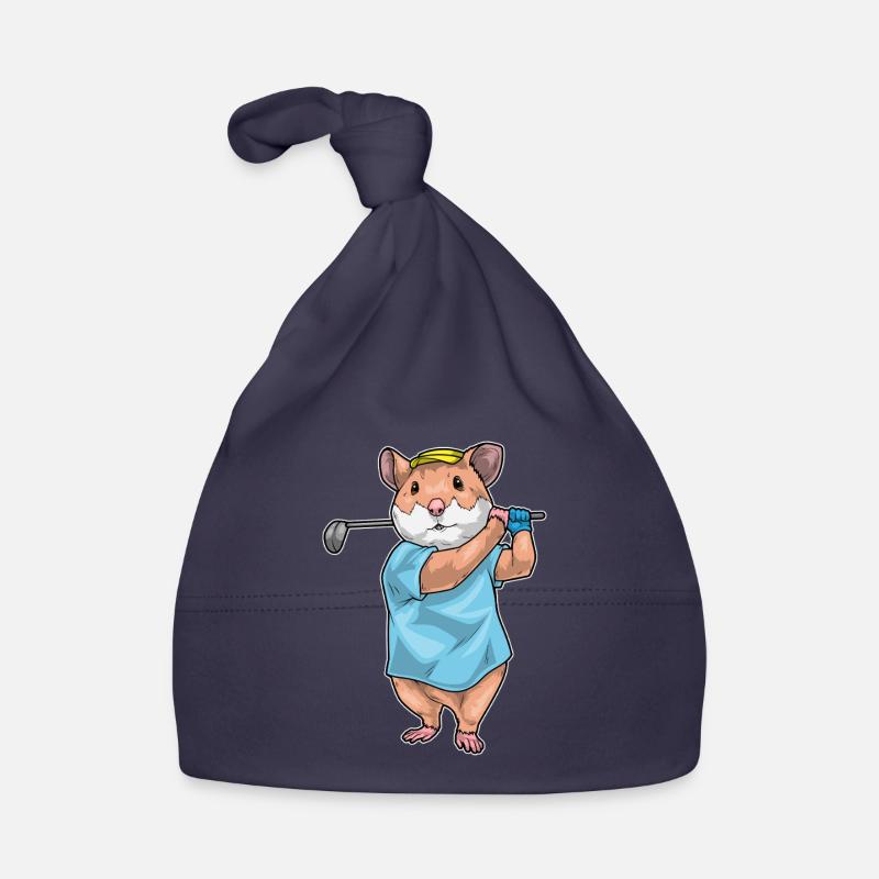 Hamster Golf Golfschläger Baby Bio-Mütze