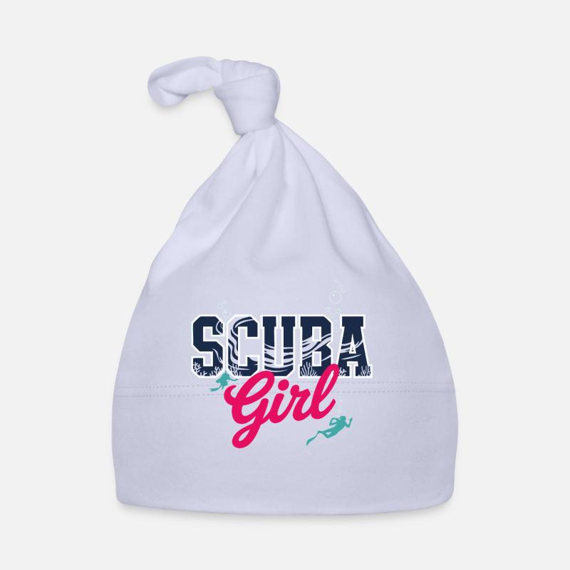 Conception de plongée sous-marine pour fille Bonnet bio Bébé