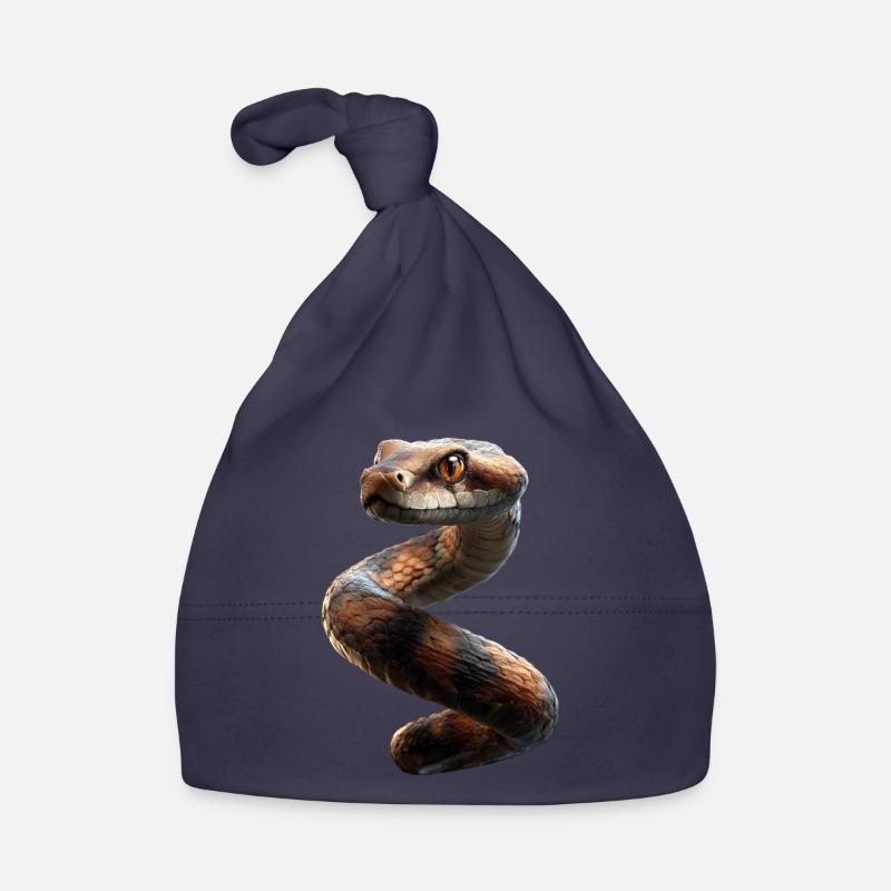snake, python, cobra, rattlesnake, snakes Organic Baby Cap