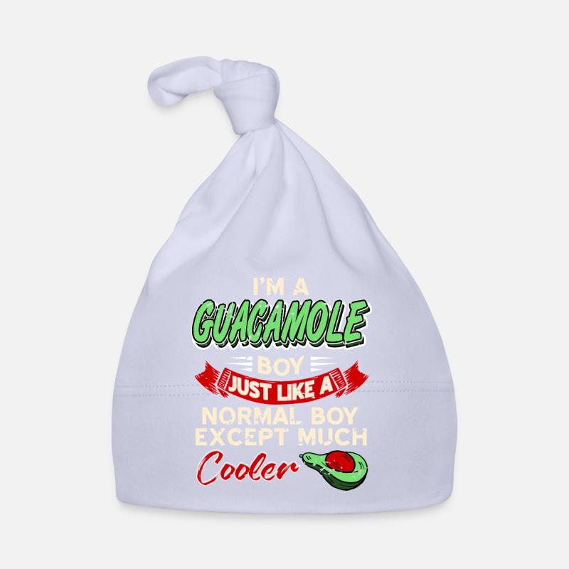 I'm A Guacamole Boy Cooler Than Normal Boys Baby Bio-Mütze
