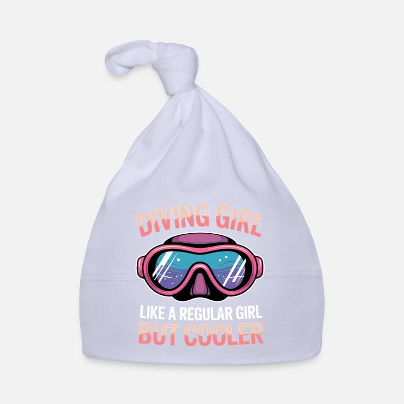 Tauchen Spruch Mädchen Lustiges Tauchen Geschenk Baby Bio-Mütze