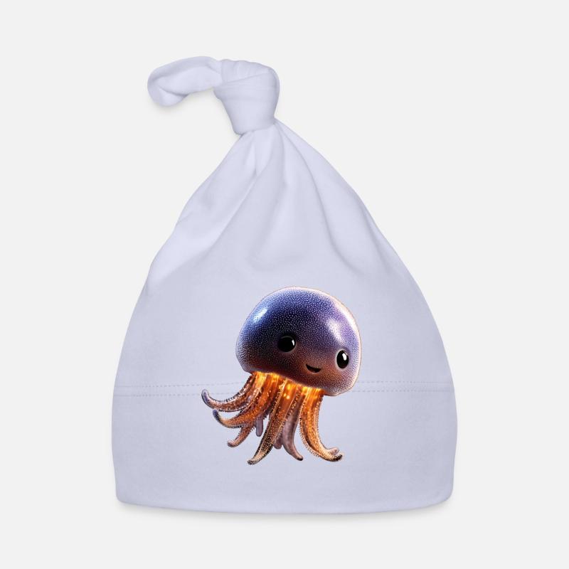 Méduse Méduse de feu Méduse Méduse mignonne Bonnet bio Bébé