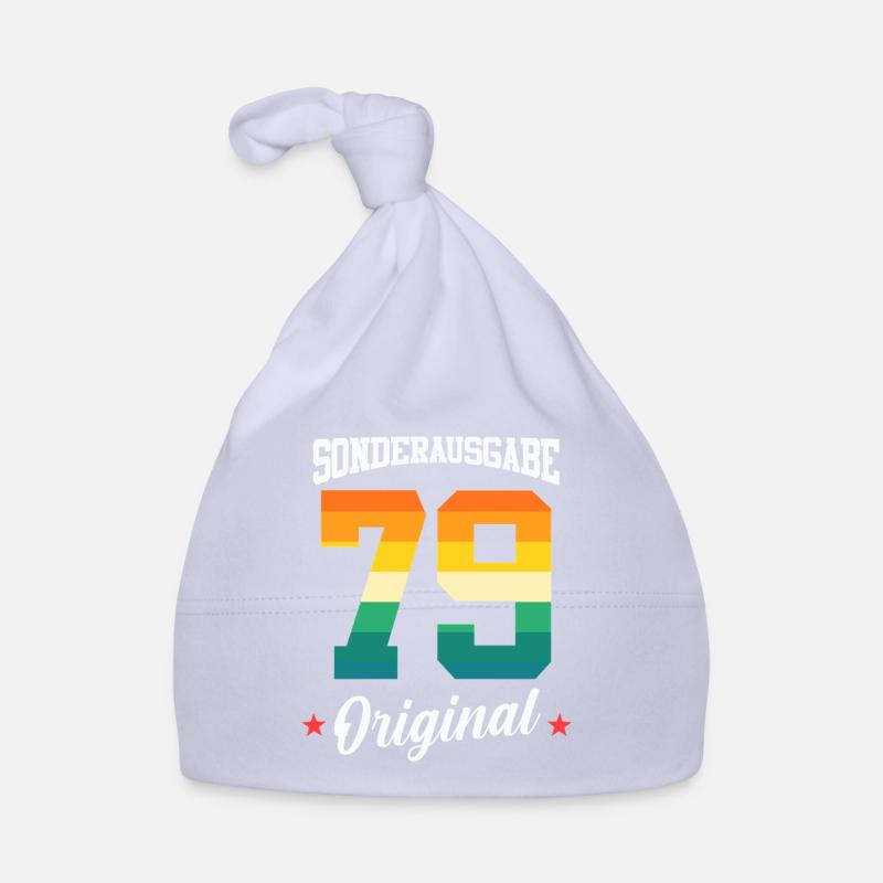 80 Geburtstag Baby Bio-Mütze