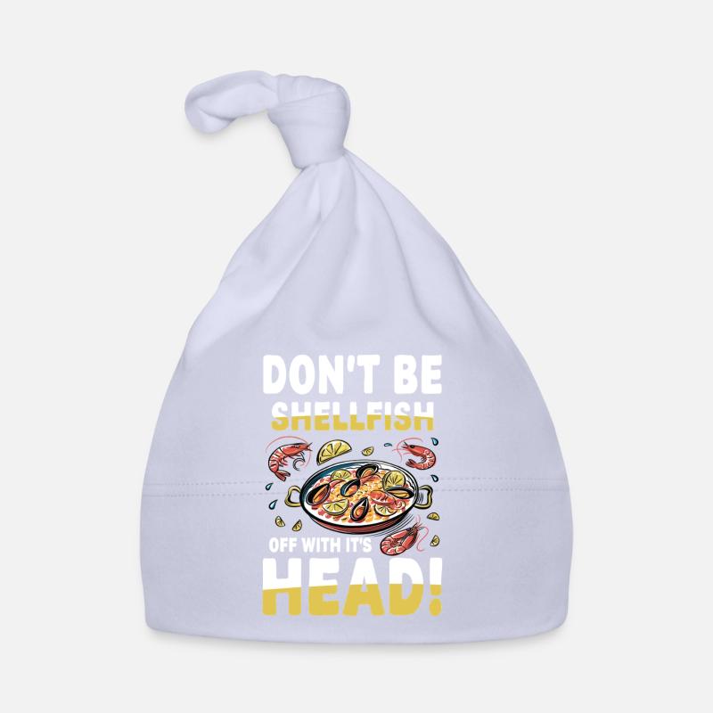 Don't Be Shellfish: Humorvolle Meeresfrüchte Baby Bio-Mütze