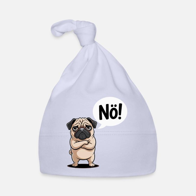 Nope Talking Carlin Comique Drôle Bonnet bio Bébé