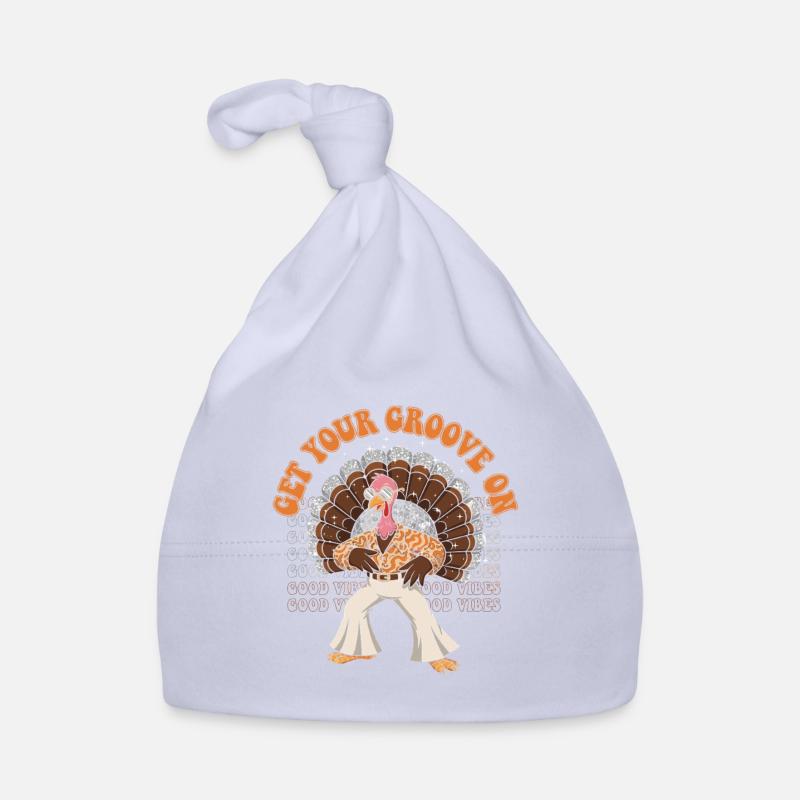 Discothèque de dinde groovy Bonnet bio Bébé