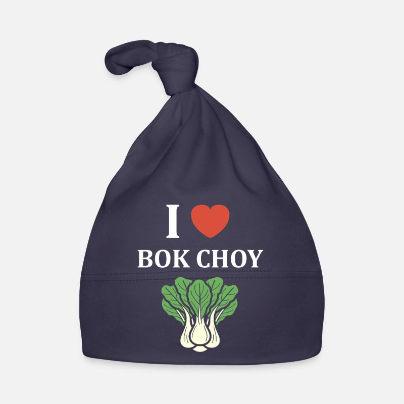 J aime Bok Choy Graphic Tee Bonnet bio Bébé