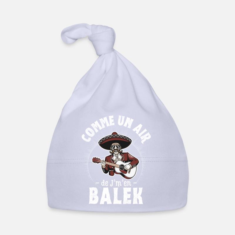 Comme un air de Balek - Humor Geschenkidee Baby Bio-Mütze