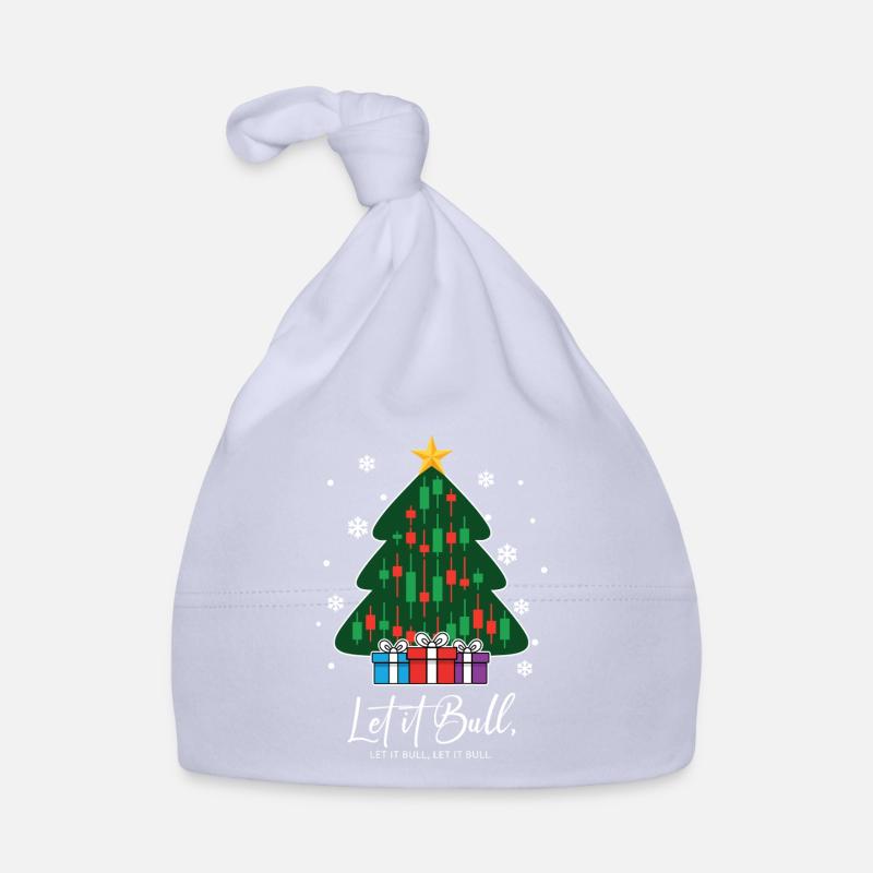 Let It Bull Crypto Exchanges Arbre de Noël Bonnet bio Bébé