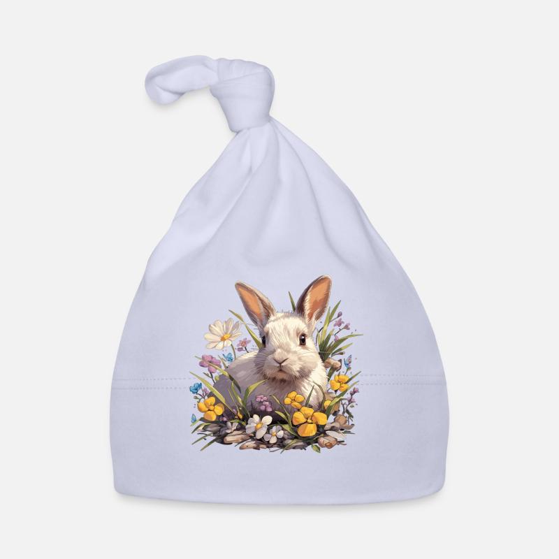 Hasen Hase Baby Bio-Mütze