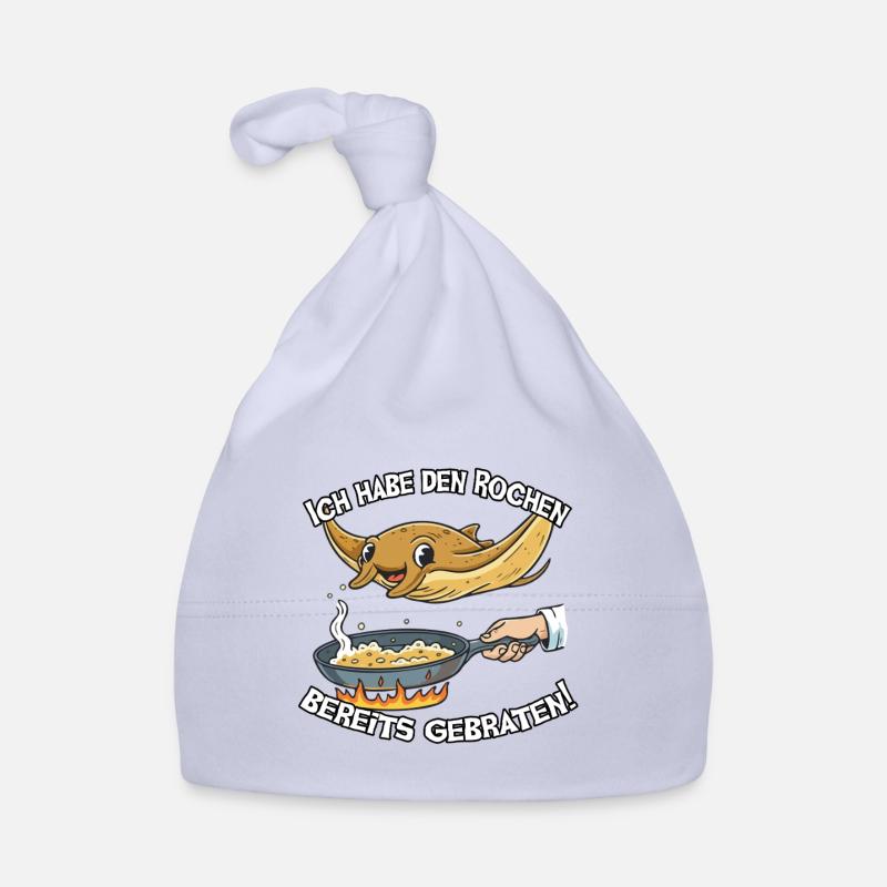 J’ai déjà grillé le rayon - Bonnet bio Bébé - ciel