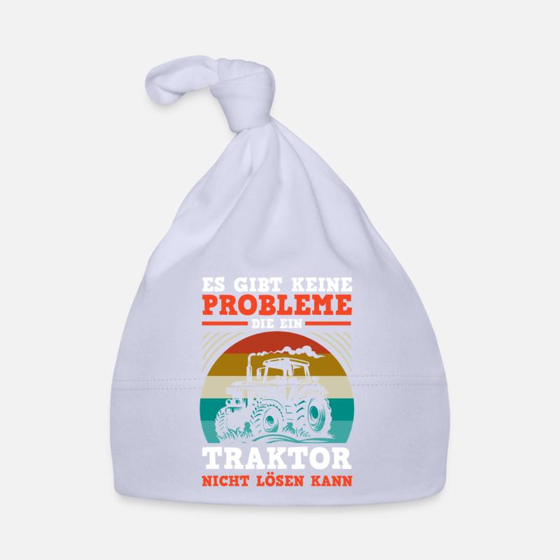 Tractor Farmer Farmer Tractor Driver Tractor Organic Baby Cap