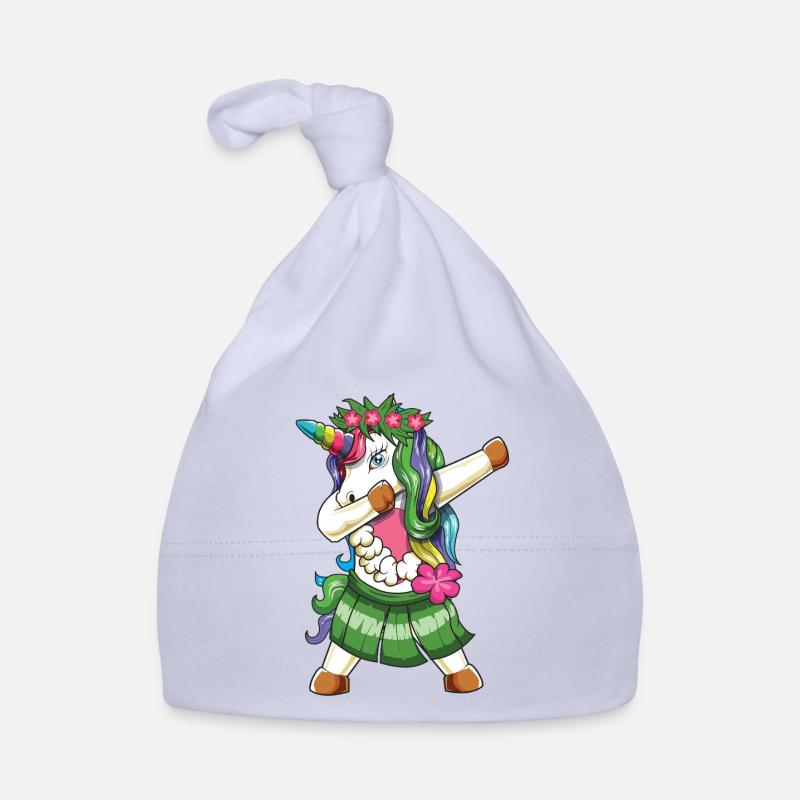 Dab de la danseuse de hula licorne hawaïenne Bonnet bio Bébé