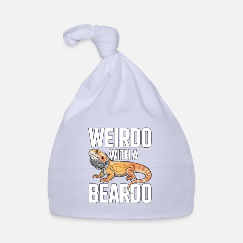 Un Drôle avec un Beardo Bonnet bio Bébé