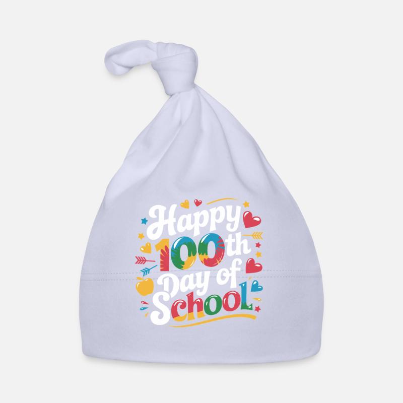 Centième jour de conception scolaire Bonnet bio Bébé
