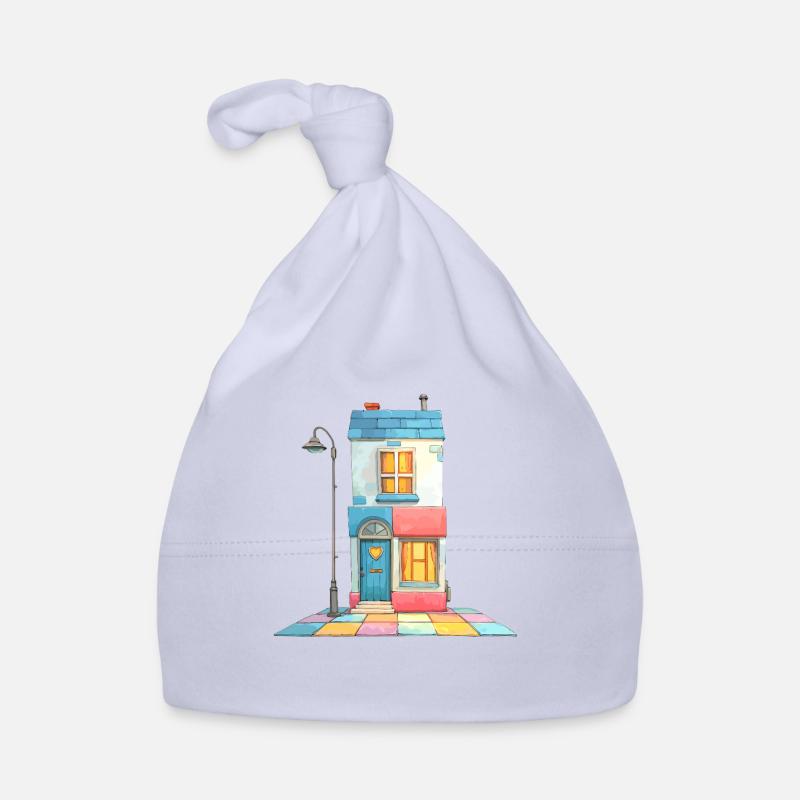 Fantasme de maison colorée Bonnet bio Bébé