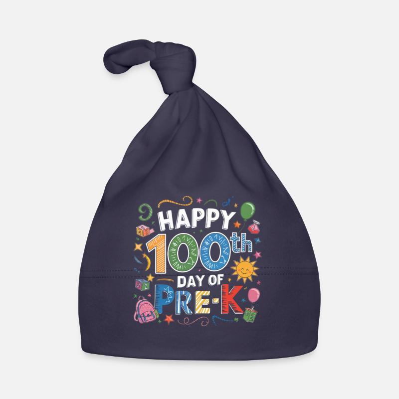 Hundertster Tag der Vorschule Baby Bio-Mütze