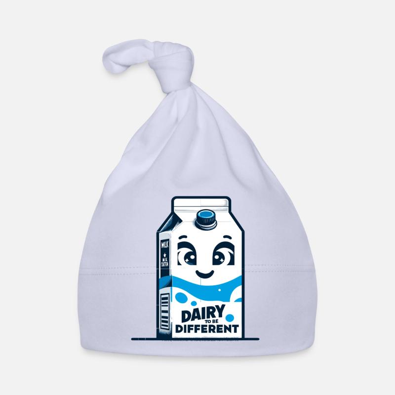 Face de la boîte de lait – être différente Bonnet bio Bébé