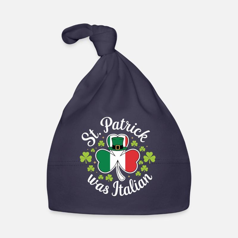 St Patrick War Italiener Baby Bio-Mütze