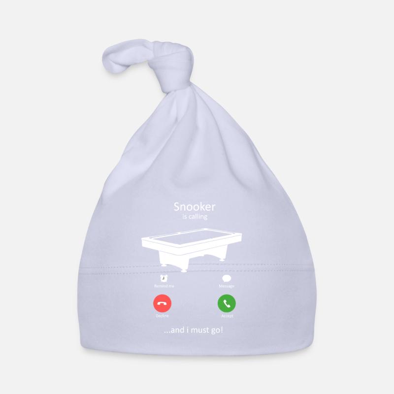 Snooker ruft Baby Bio-Mütze