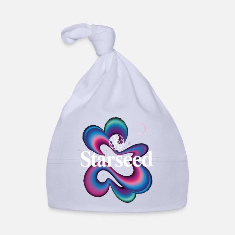 Logo du tourbillon de couleurs Starseed Bonnet bio Bébé