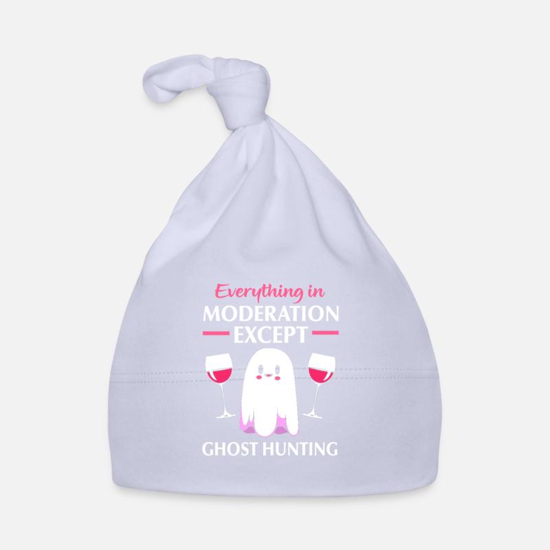 Paranormal Ghost Ghost Ghost Spooky Organic Baby Cap