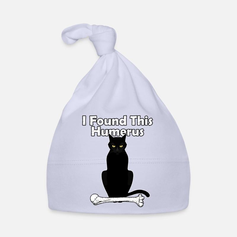 I Found This Humerus Cat Organic Baby Cap