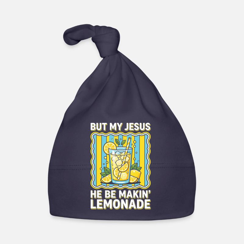 Jesus makes lemonade – colorful shaker Organic Baby Cap