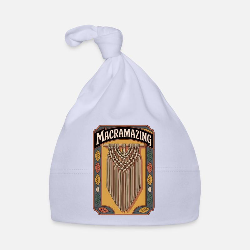Makramee genial | Knotenkunst Boho Baby Bio-Mütze
