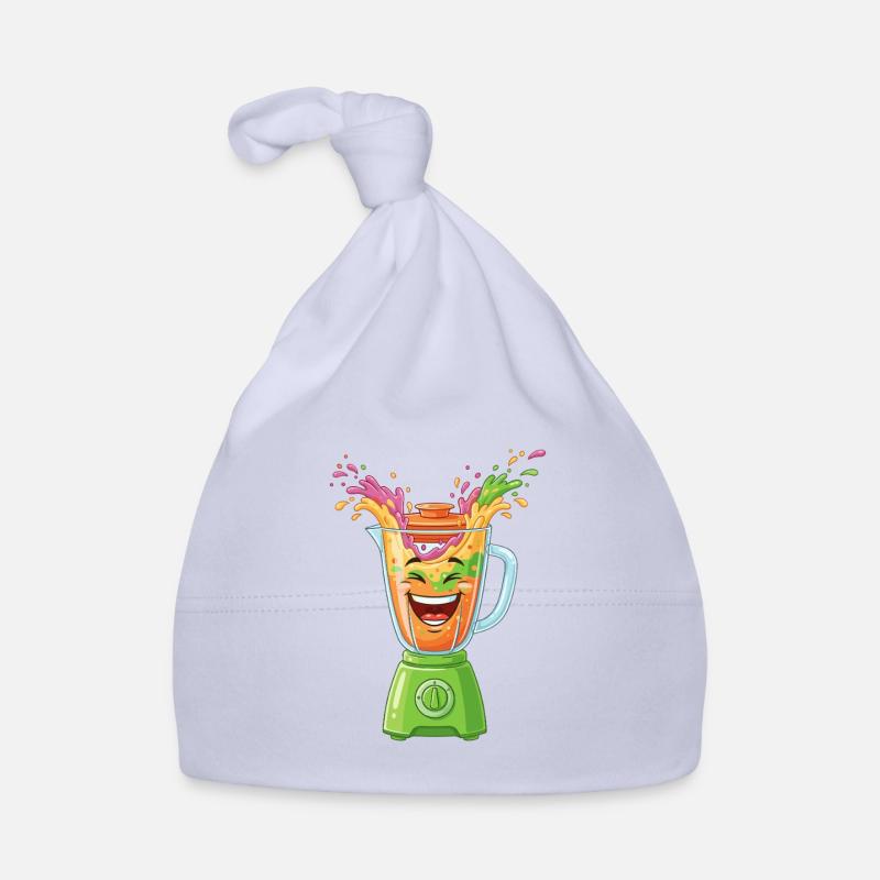Cheerful Fruit Mixer Splash Organic Baby Cap