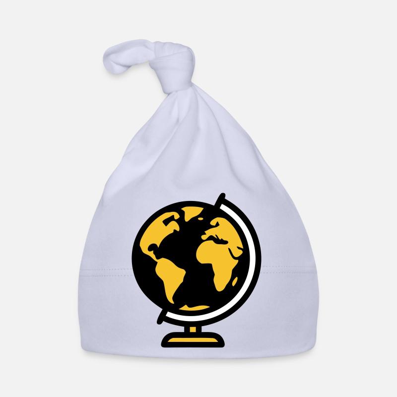 Globe Globe Earth School Organic Baby Cap