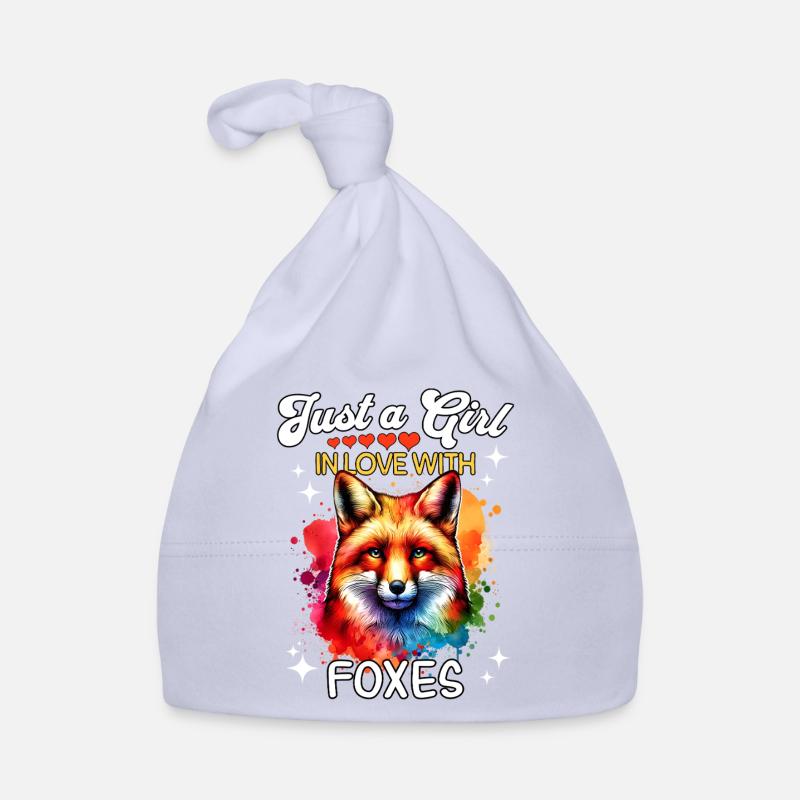 Rotfuchs Fuchs Mädchen Fox Baby Bio-Mütze