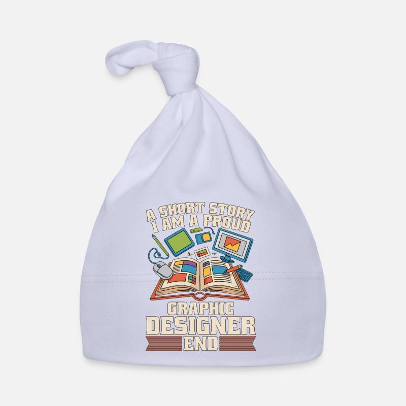 Graphic Designer A Short Story Creative Designer Organic Baby Cap