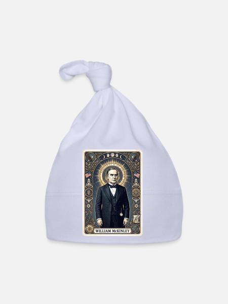 William McKinley Tarotkarte - Baby Bio-Mütze - Sky - Vorne