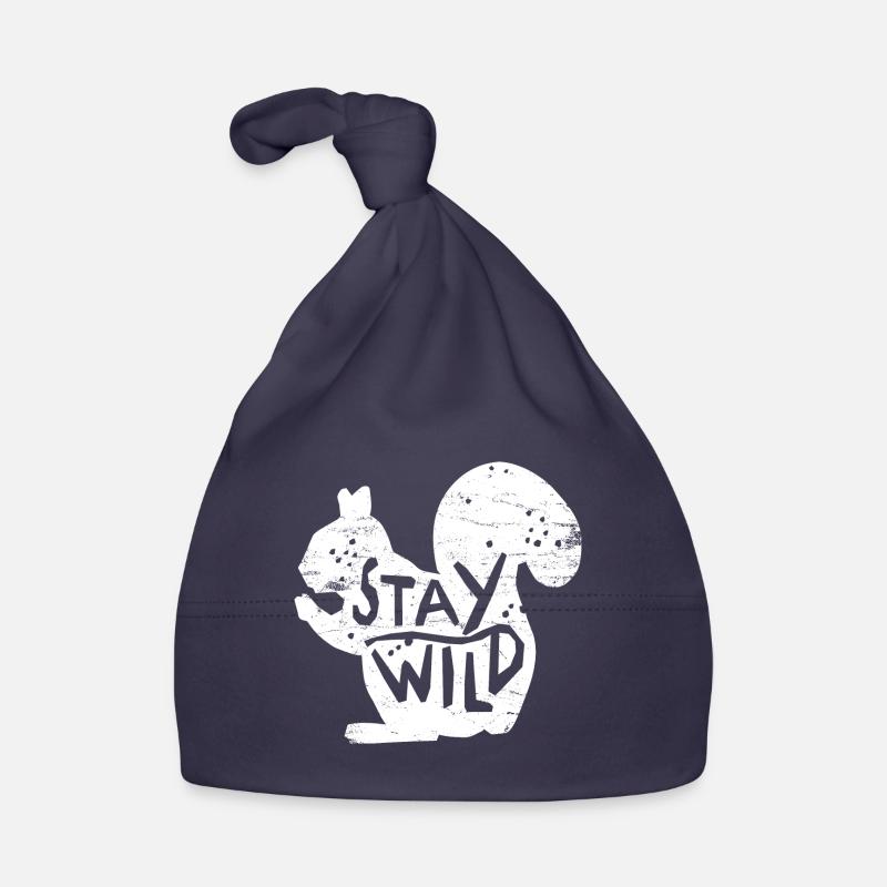 Eichhörnchen Baby Bio-Mütze