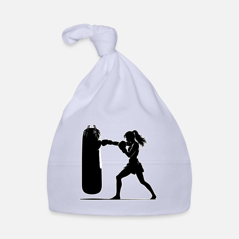 Muay Thai Mädchen Baby Bio-Mütze